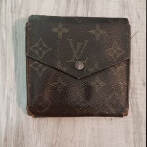 Louis Vuitton W Hook Wallet Monogram Monogram Canvas Authentic